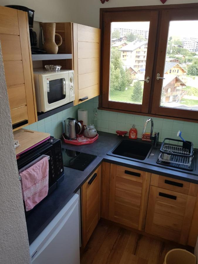 Appartement Traversant Residence Chaput 2 - 2 Pieces - 6 Personnes - Vue Sur Front De Neige Fontcouverte-la-Toussuire Zewnętrze zdjęcie